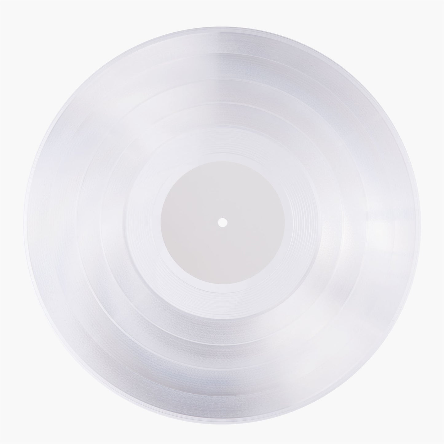 12-inch White / Clear Vinyl Record