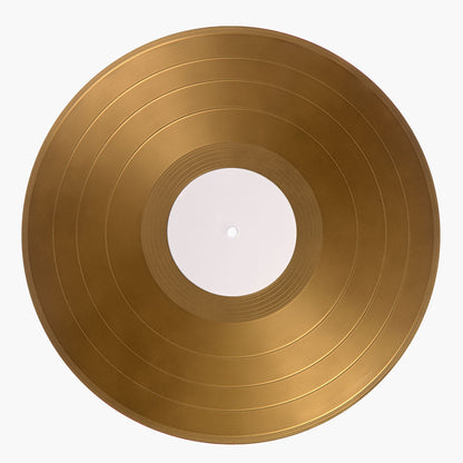 12-inch Metallic Vinyl Record