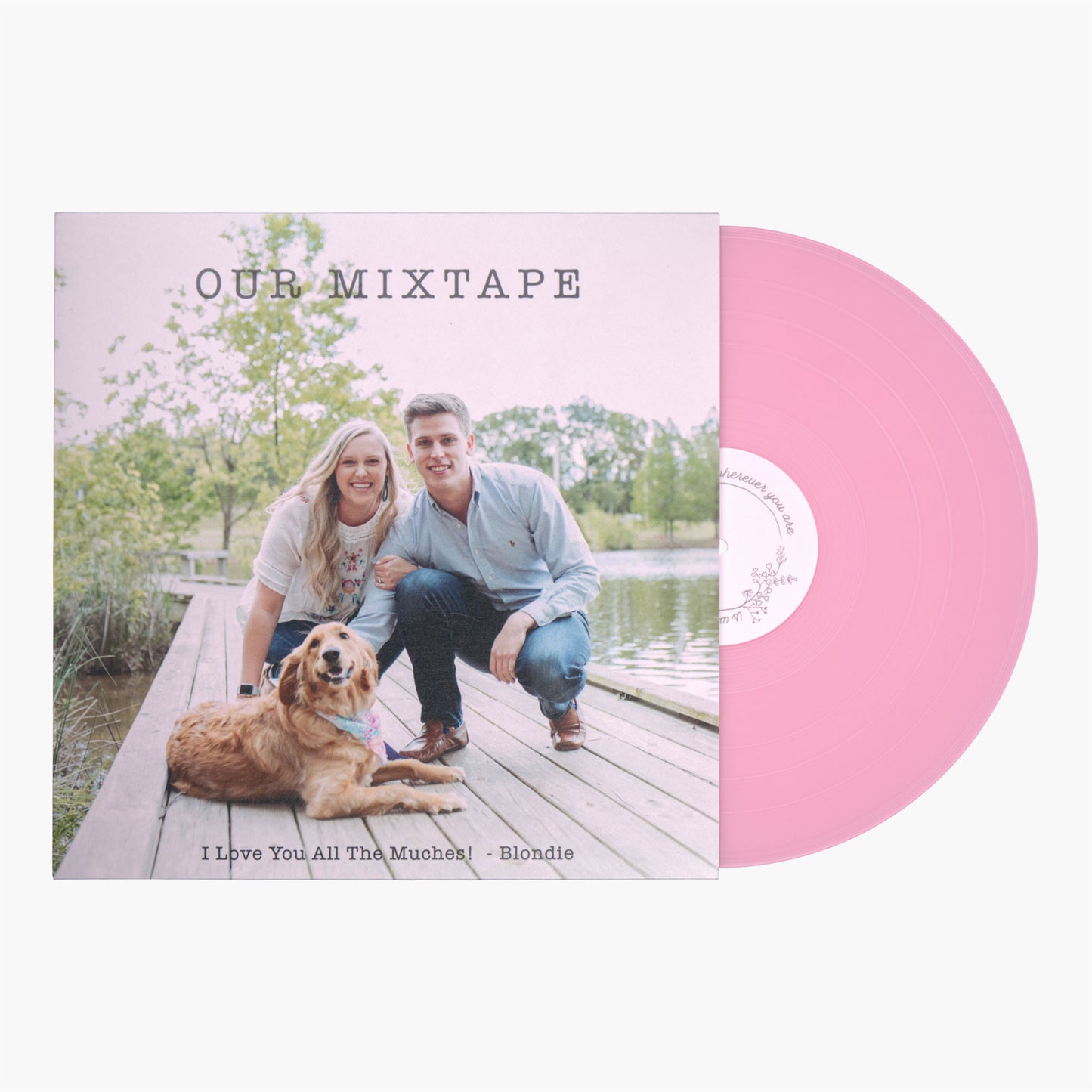 12-inch Pastel Vinyl Record